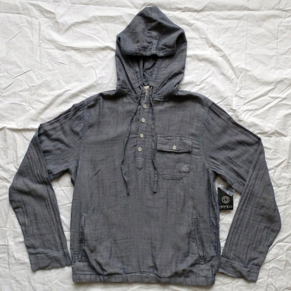 Gramicci Milner Chambray Hooded Pullover Shirt